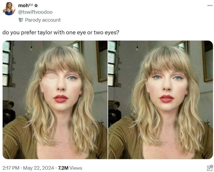 Do you prefer X with one eye or two eyes